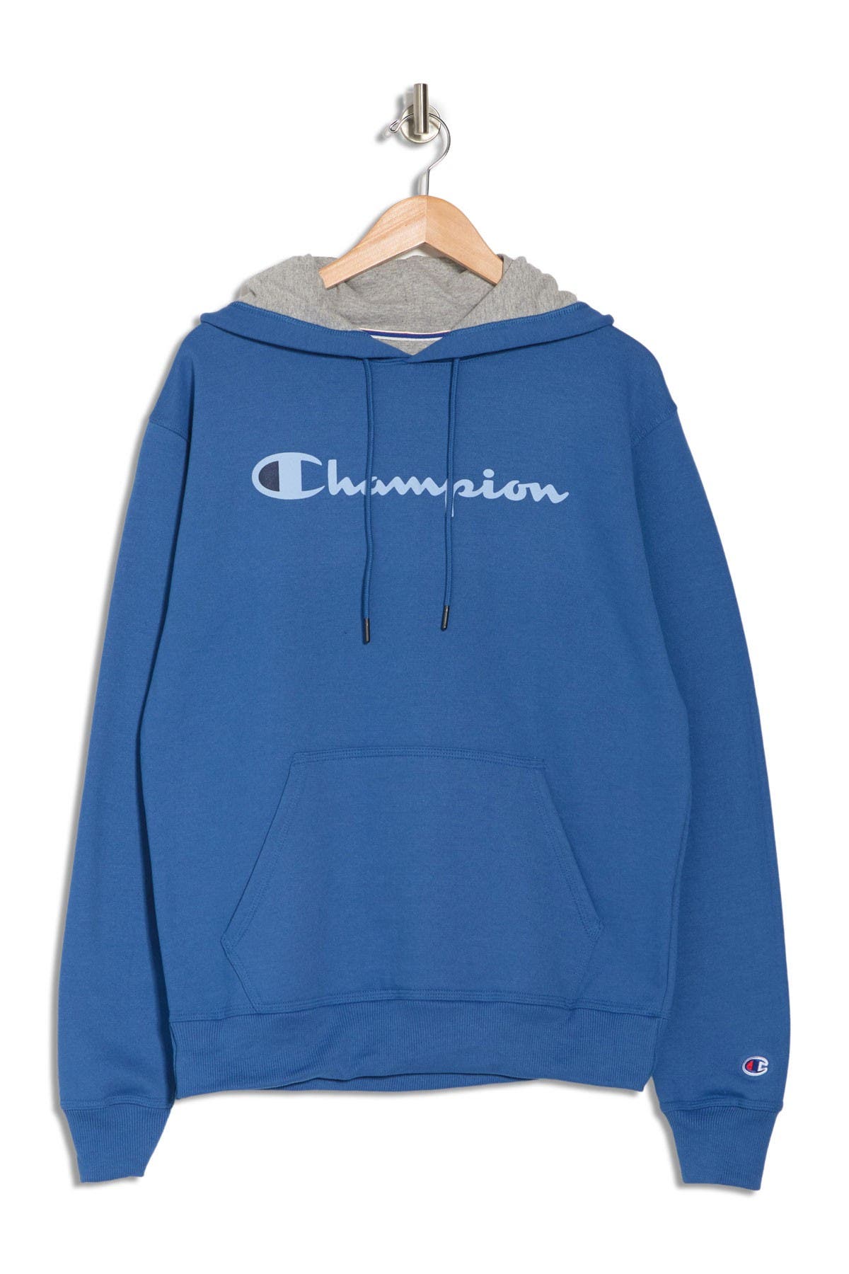 champion hoodie sky blue