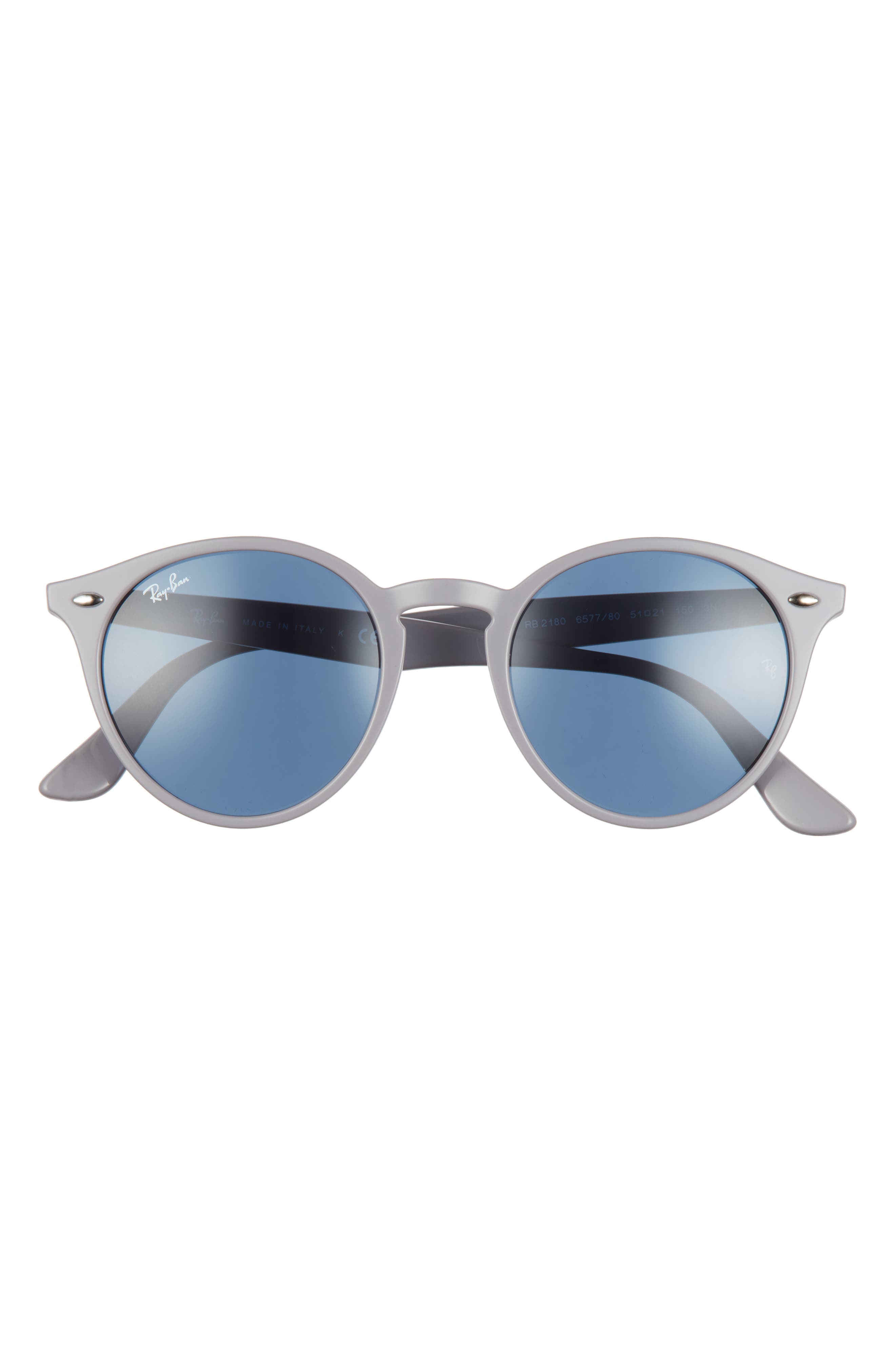 Highstreet 51mm Round Sunglasses 
