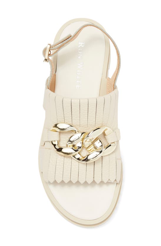 Shop Ron White Shalona Kiltie Sandal In Oyster