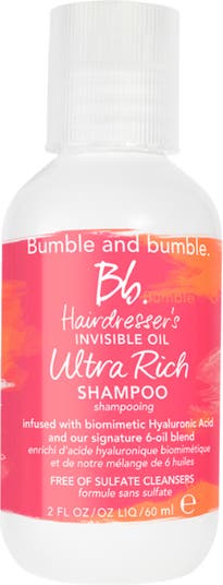 Bumble and Bumble - Hairdresser's Invisible Oil Ultra Rich Shampoo 8.5 oz