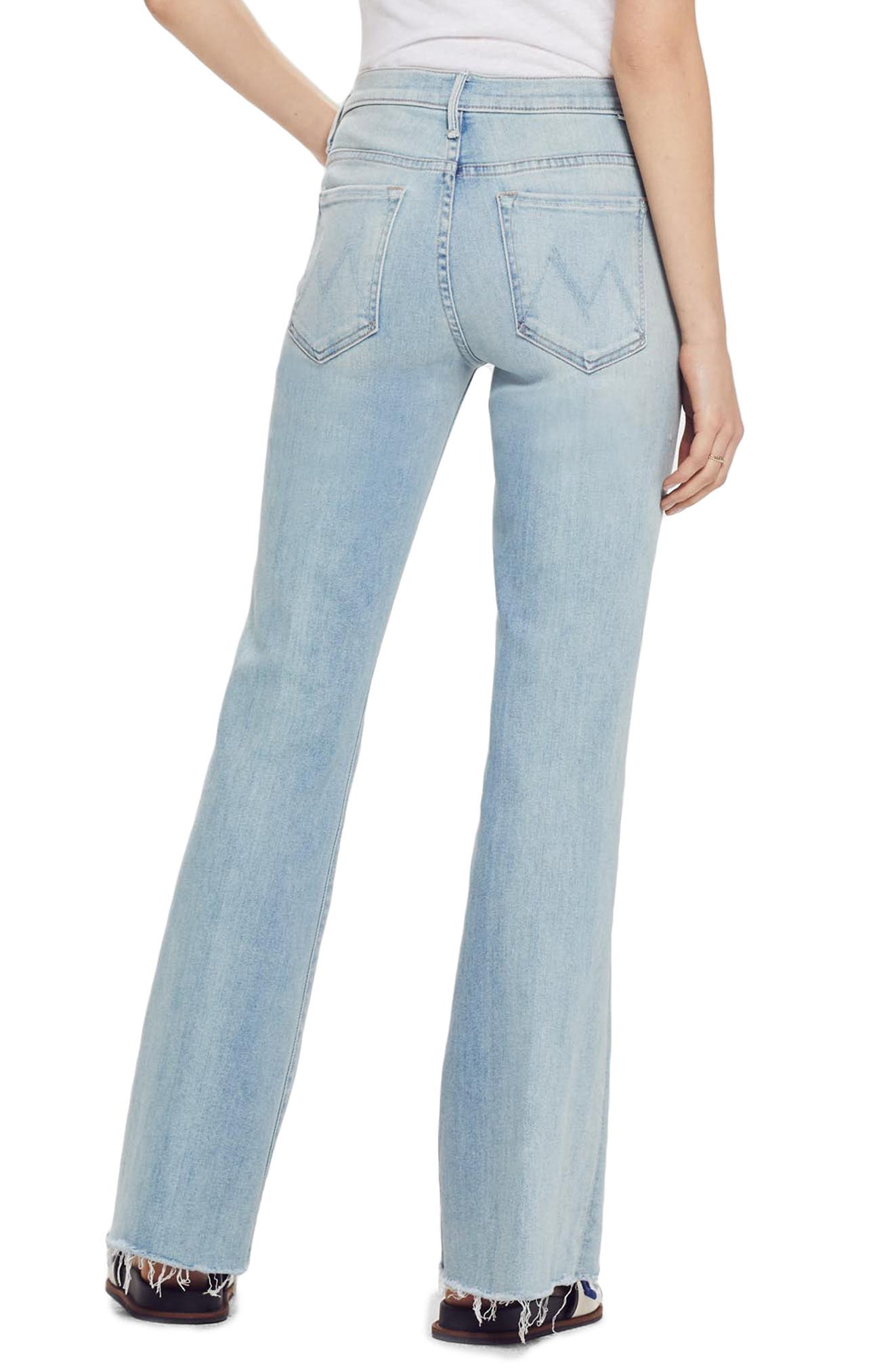 Mother Frayed Flare Jeans Hautelook