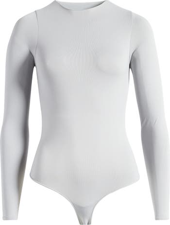 SKIMS Essential Bodysuits Long Sleeve Scoop Neck Bodysuit