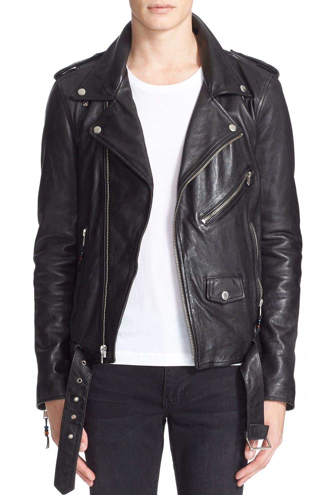 blk dnm lederjacke