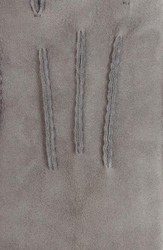 Ugg Genuine Shearling Tech Gloves In Metal