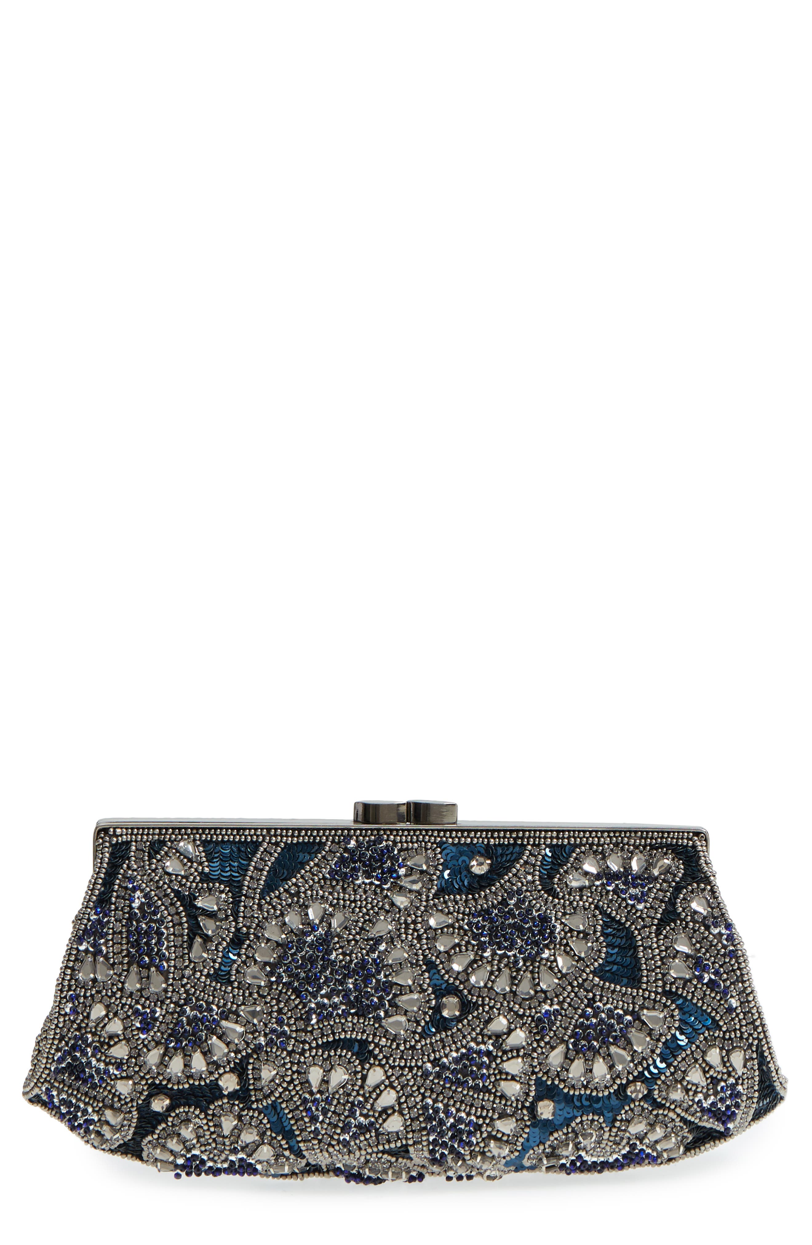 embellished clutch