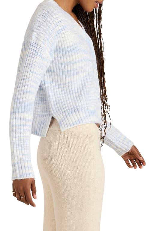 Shop Florence By Mills V-neck Crop Sweater In Halogen Blue