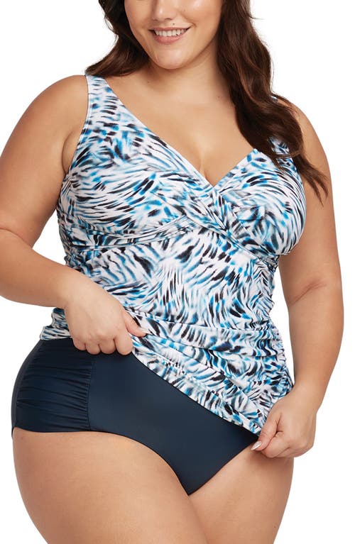 Artesands Ze Blue Delacroix D-Cup & Up Tankini Top White at Nordstrom, Us