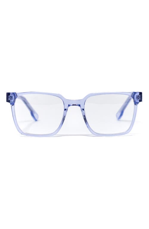 Jade 50mm Gradient Square Optical Glasses in Sky /Clear