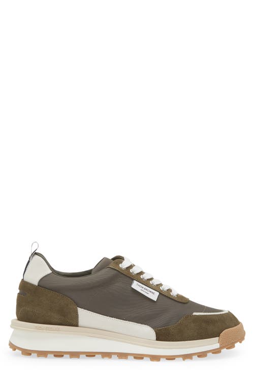 Shop Thom Browne Alumni Sneaker In Dark Green