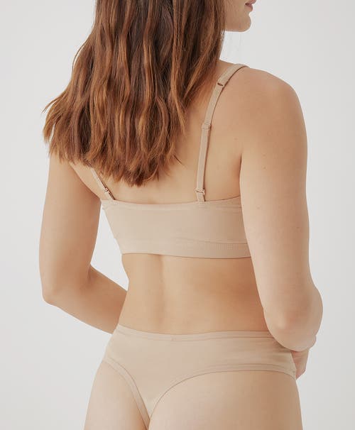 Shop Pact Organic Cotton Everyday High Rise Thong 6-pack In Neutrals