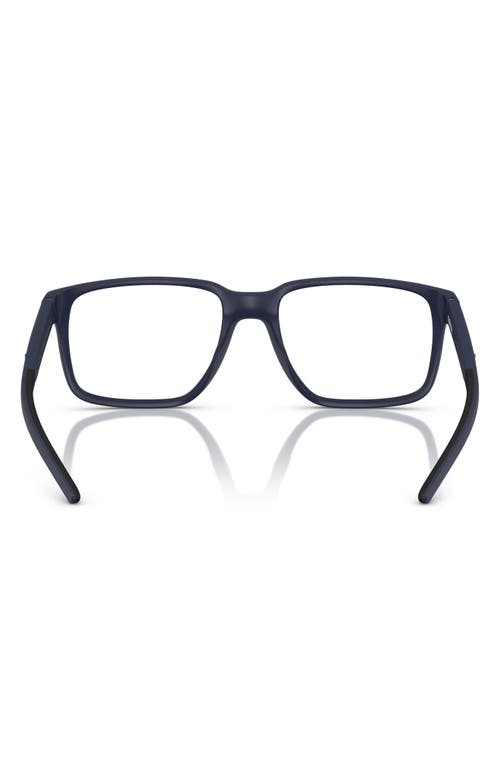 Scuderia Ferrari 54mm Square Optical Glasses In Matte Blue