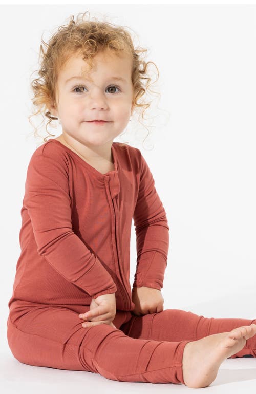 Shop Bellabu Bear Convertible Fitted One-piece Pajamas In Red