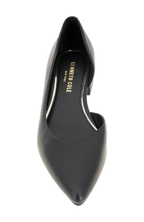Kenneth Cole Women's Carolyn Slip On D'orsay Flats In Black