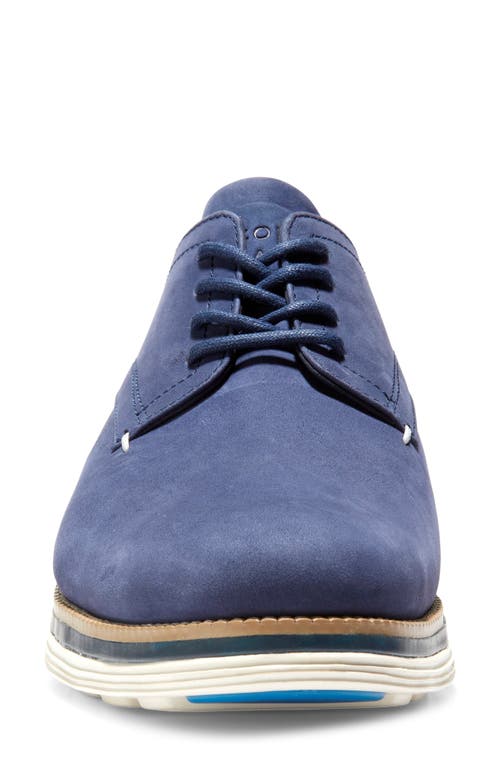 Cole Haan Originalgrand Cloudfeel Oxford In Navy Blazer Nubuck