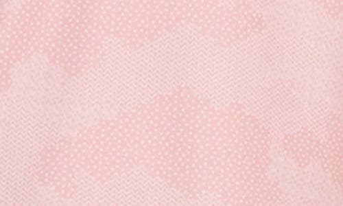 Redvanly Arundel Digital Cloud Print Performance Golf Polo In Peony
