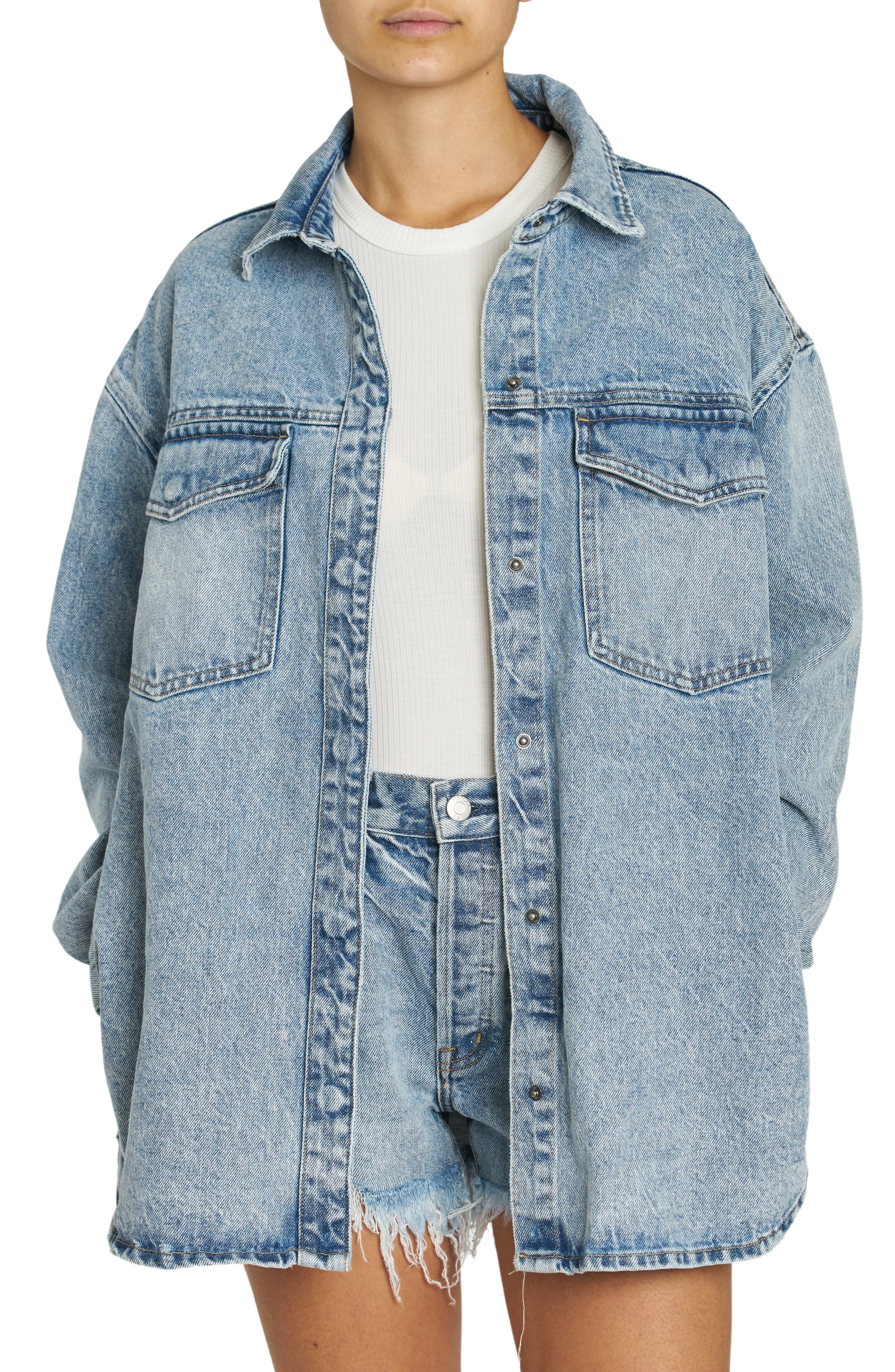 Denim Shacket | Nordstrom