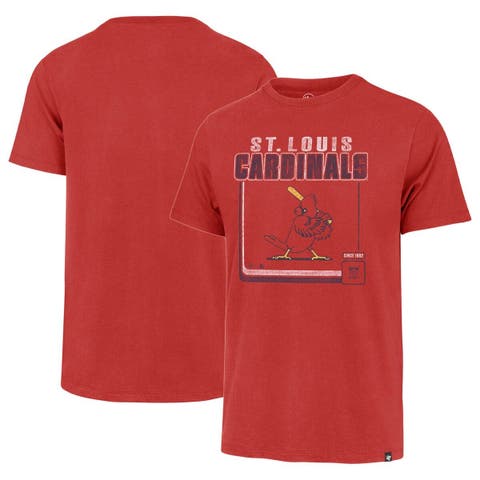 Men's St. Louis Cardinals '47 Red Club 3/4-Sleeve Raglan T-Shirt