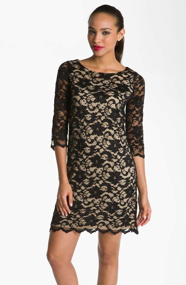 Alexia Admor Lace Overlay Dress | Nordstrom