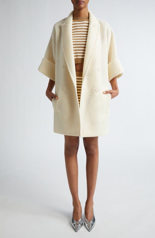 Max Mara Tenna Striped Jacquard Halter Top In Honey