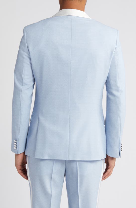 Shop Hugo Henry Slim Fit Suit Jacket In Light Blue