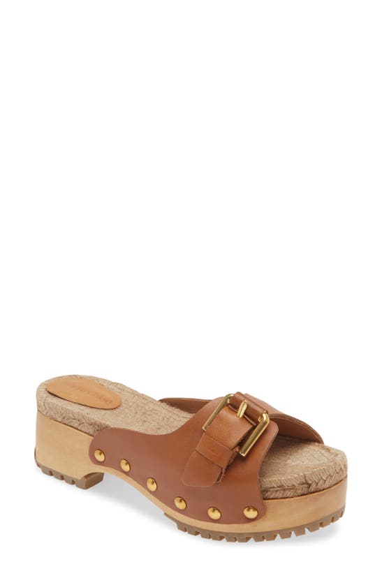 See By Chloé Texan Stud Sandal In Cuoio