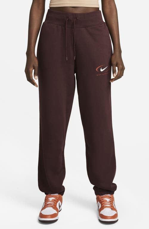 Nike Phoenix Oversize High Waist Joggers Earth at Nordstrom,