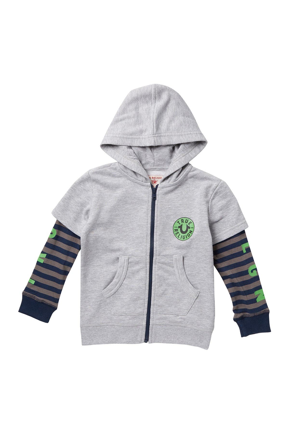 true religion stripe hoodie