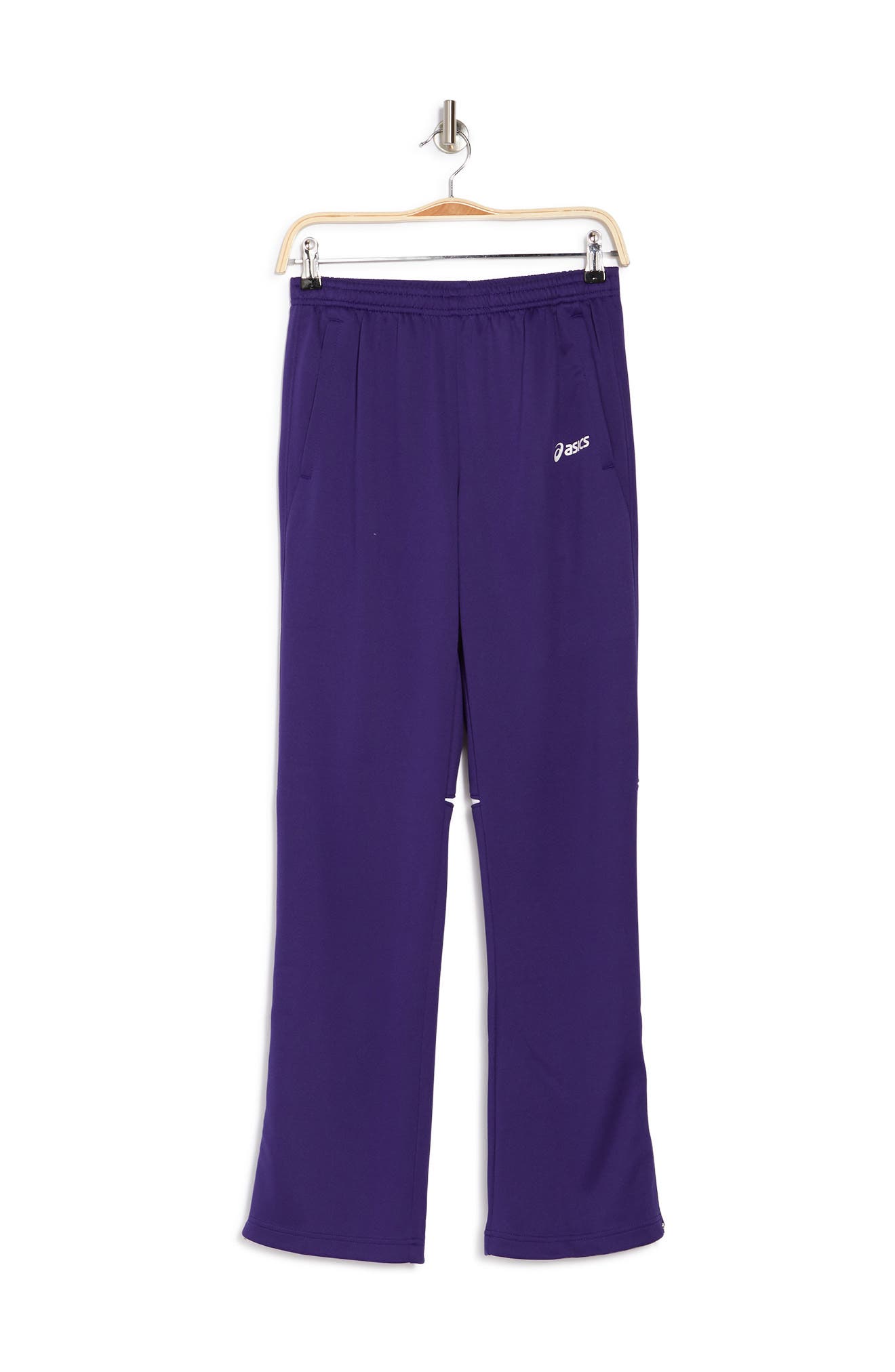 Asics Cali Performance Pants In Purple/white