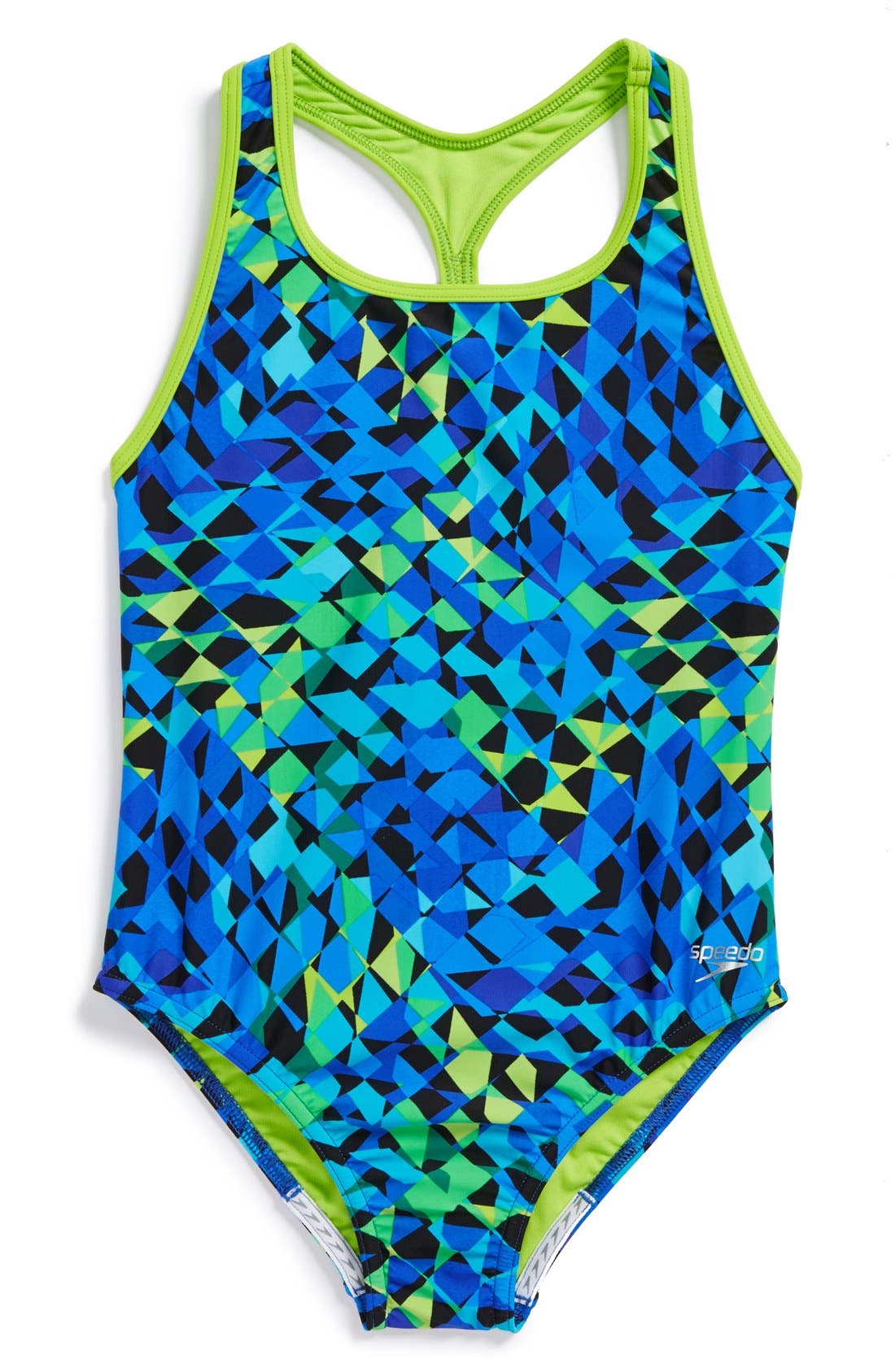Speedo® 'Spectrum Split' OnePiece Swimsuit (Big Girls) Nordstrom