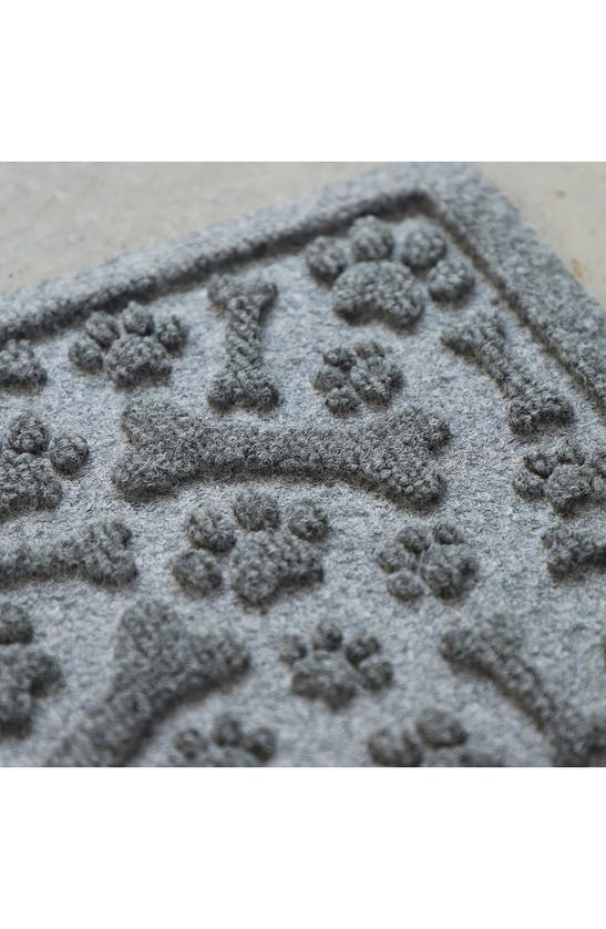 Bungalow Flooring Waterhog Pet Floor Mat In Medium Gray