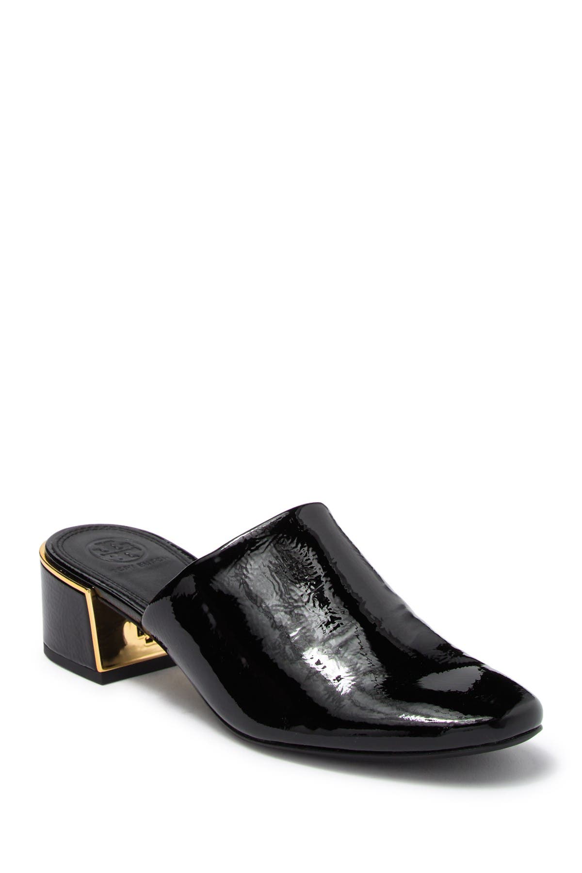 tory burch black mules