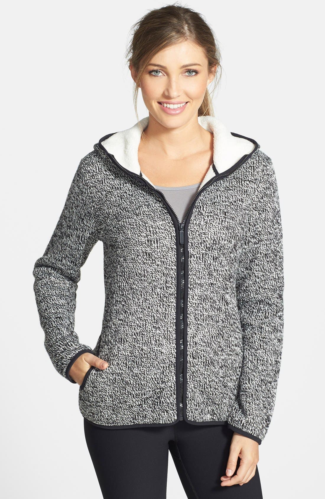 Merrell 'Transition' Fleece Lined Hooded Sweater Nordstrom