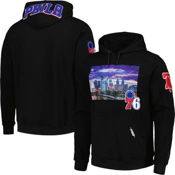 Men's Pro Standard Philadelphia 76ers White Collection Pullover Hoodie