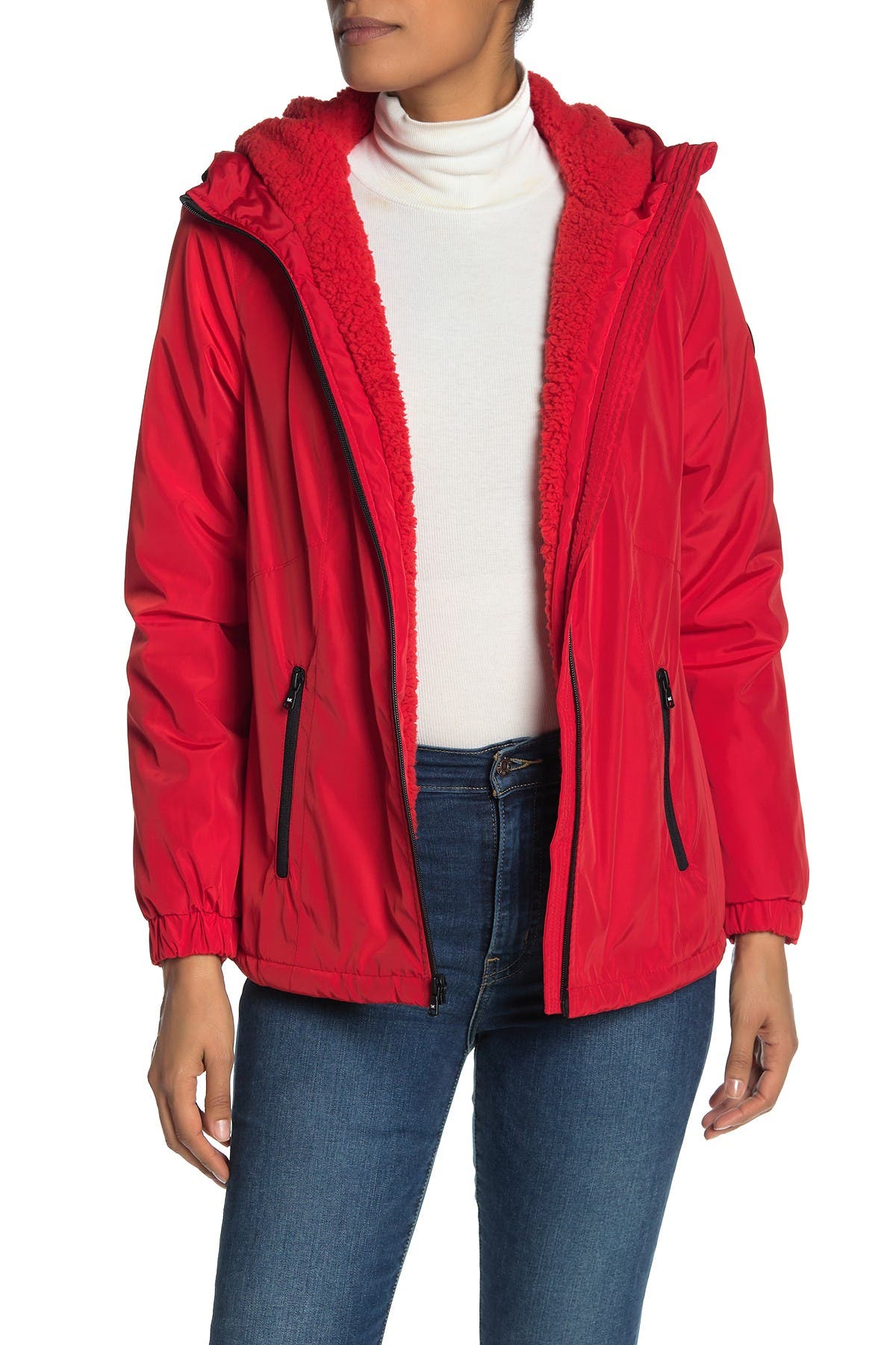 michael kors red jacket