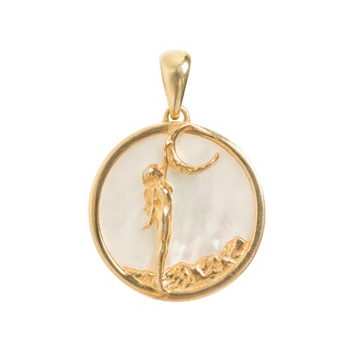 Shop Freya Rose Zodiac Pendant In Virgo