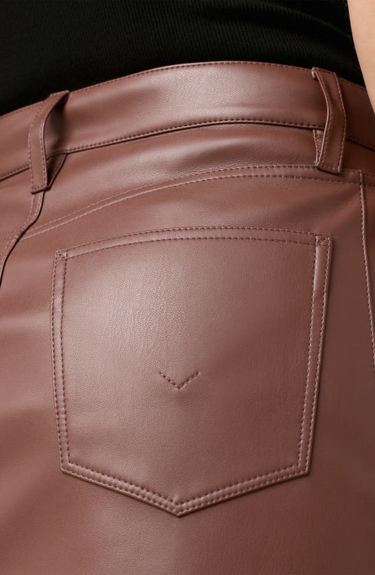 Shop Hudson Jeans Viper Cargo Miniskirt In Cinnamon