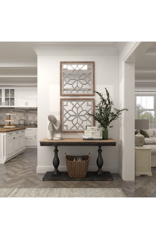 Sonoma Sage Home Ornate Wall Mirror In White