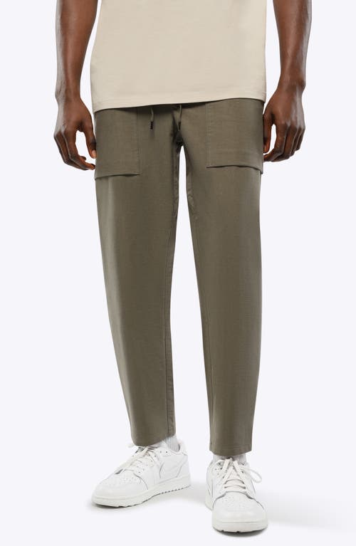 Cuts Icon Pull-on Crop Stretch Pants In Tea Leaf