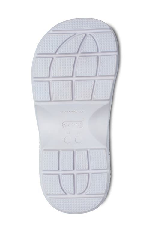 CROCS CROCS STOMP HIGH SHINE PLATFORM SLINGBACK CLOG 