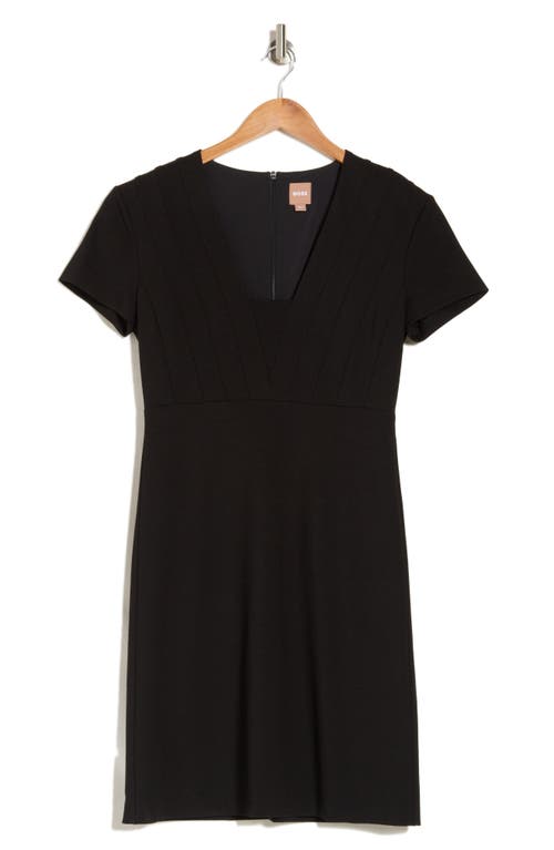 Hugo Boss Boss Direpa Minidress In Black