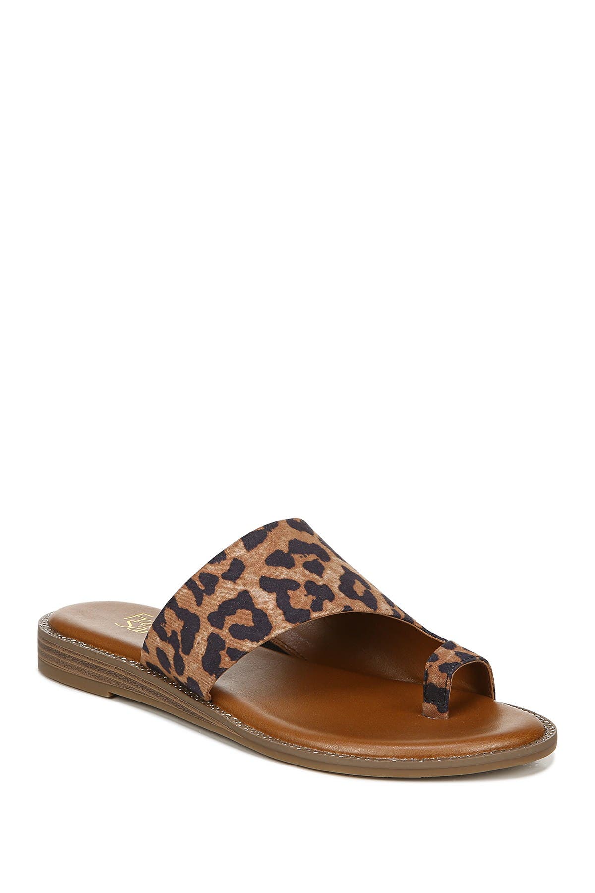 franco sarto leopard sandals