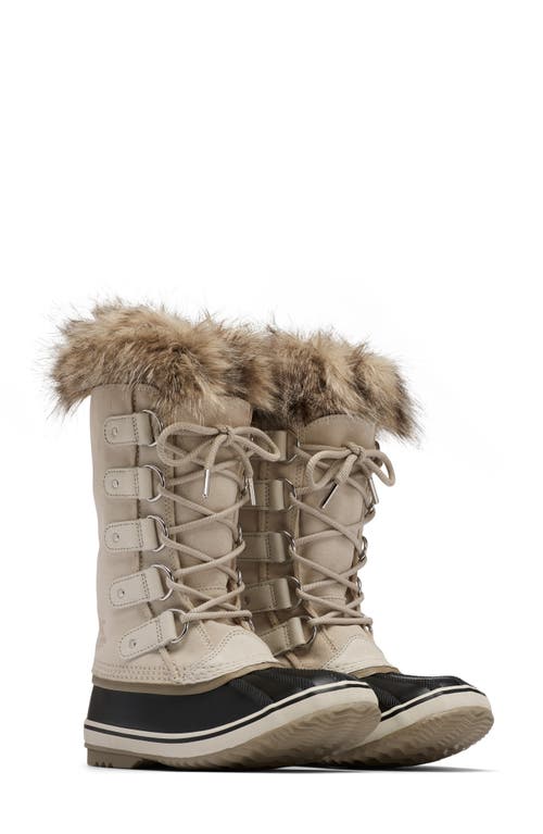 Shop Sorel Joan Of Arctic Waterproof Boot In Fawn/omega Taupe