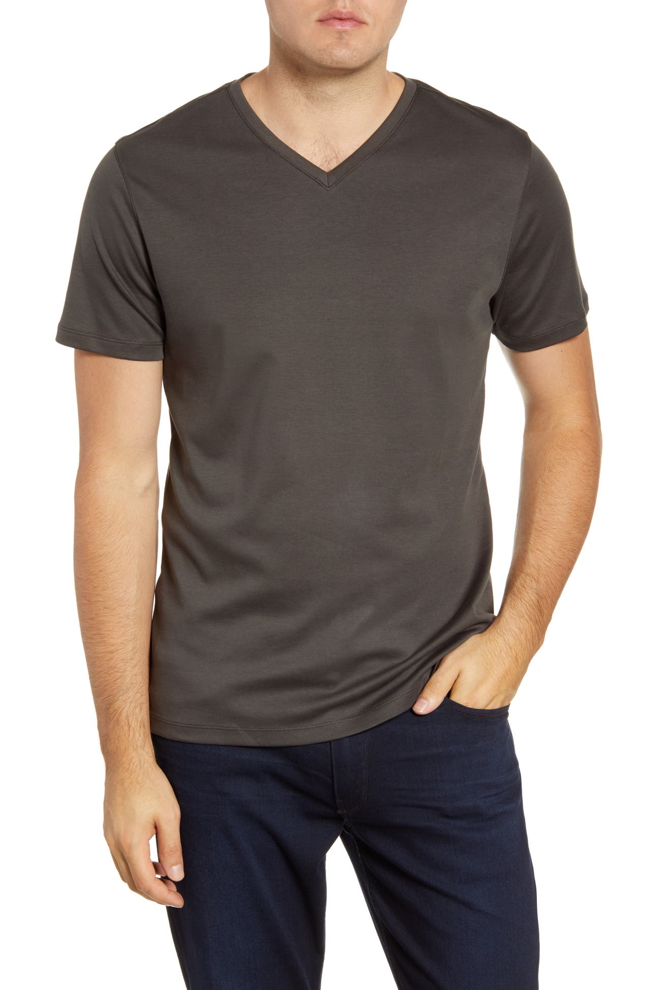 ROBERT BARAKETT | Georgia Regular Fit V-Neck T-Shirt | Nordstrom Rack