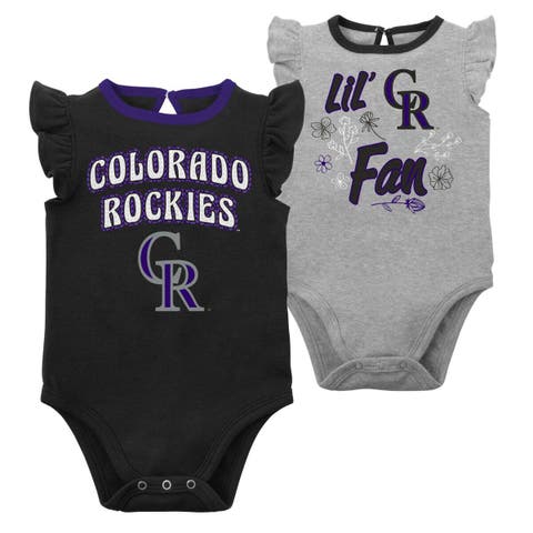 Las Vegas Raiders Newborn All Dolled Up Three-Piece Bodysuit, Skirt &  Booties Set - Heather Gray