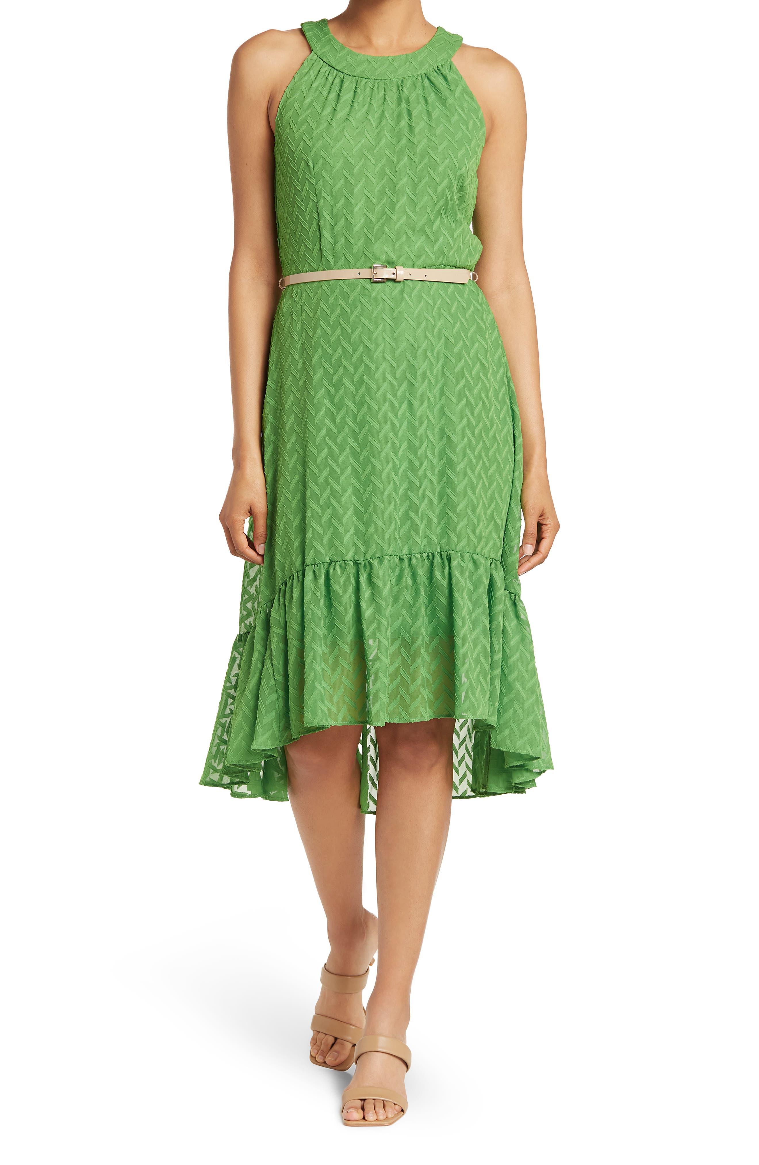 tommy hilfiger green dress