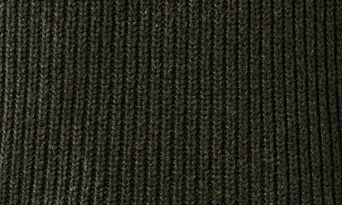 The Normal Brand Ribbed Cotton Blend Polo Sweater In Olive