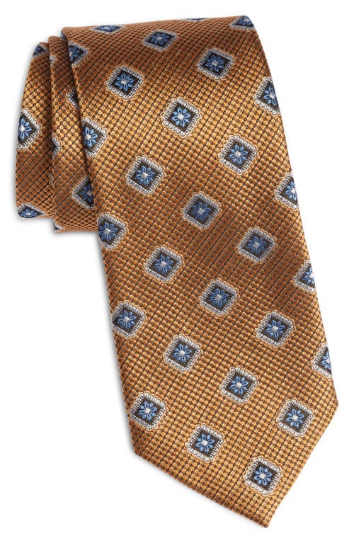 Nordstrom Medallion Silk Tie in Yellow at Nordstrom