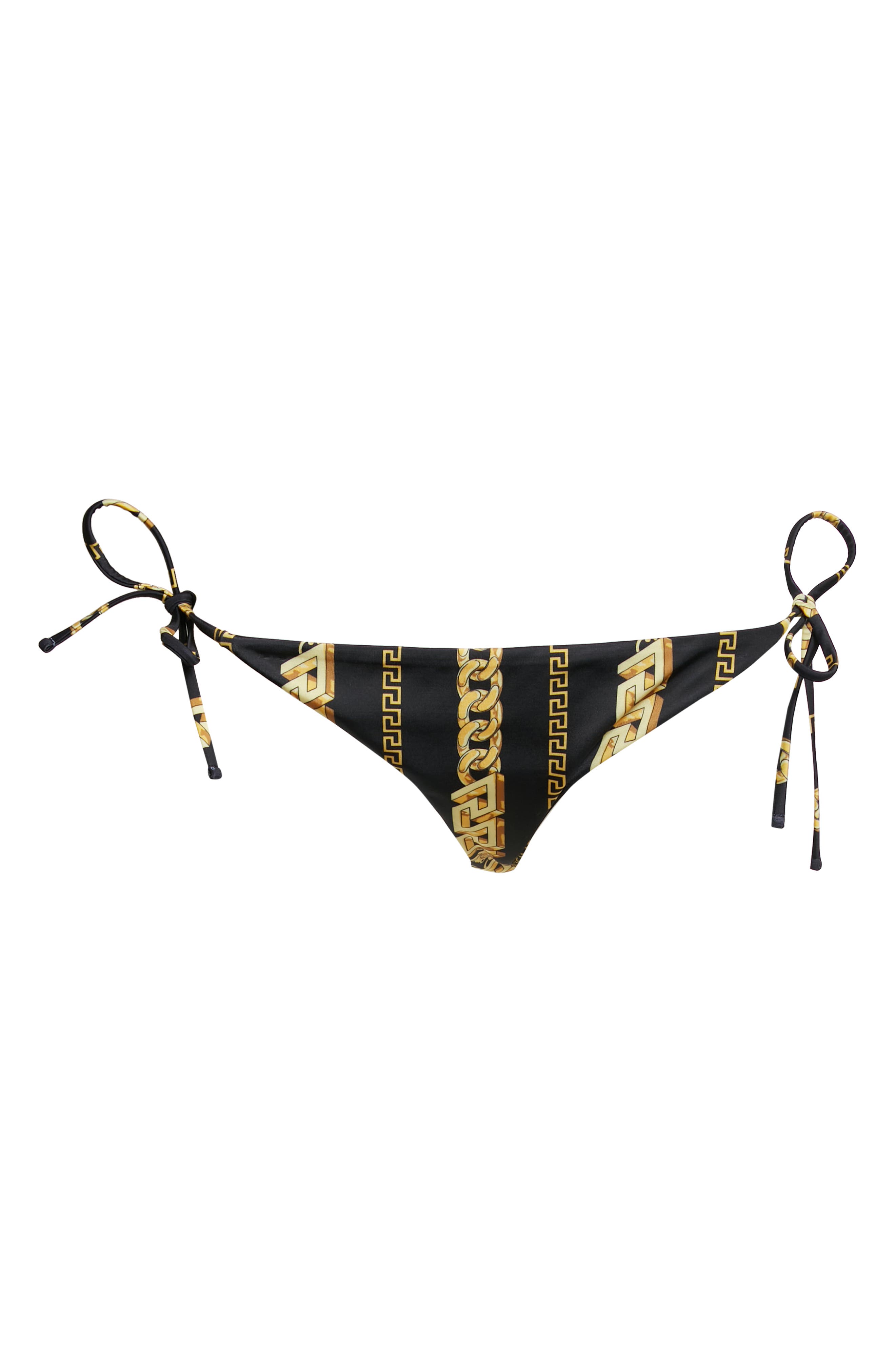 two piece versace bathing suit