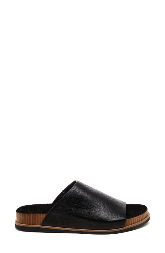 Shop Kelsi Dagger Brooklyn Squish Slide Sandal In Black