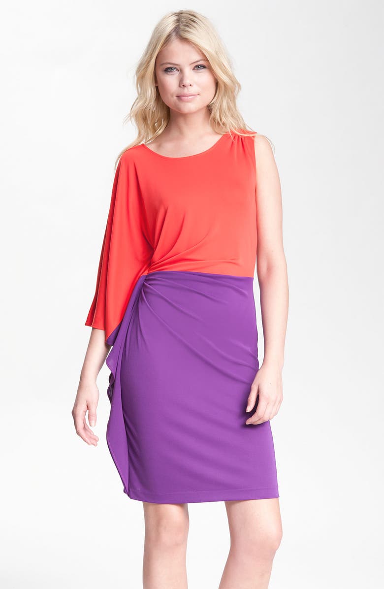 Kenneth Cole New York Colorblock Asymmetrical Dress | Nordstrom